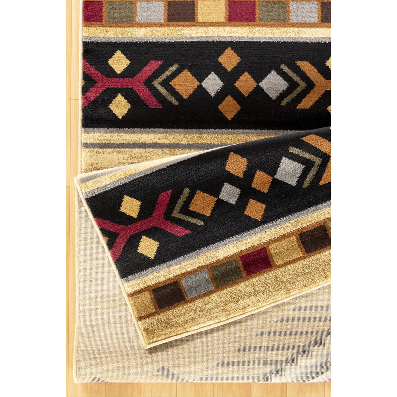 Area Rug In Cream, 2 Ft. X 3 Ft., Polypropylene, Stain-, For Active Homes, Pet- Environment 24" 36" Cream Color, Stain , Frequent Footsteps, Cordial