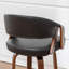 Tabouret de comptoir pivotant Ayala-761412992