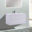 Ensemble de meuble-lavabo simple 41,75 po Curly-2040225552