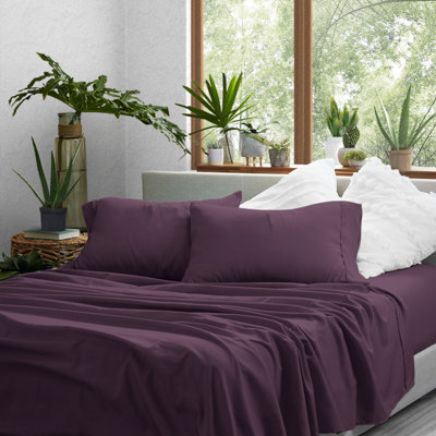 Ensemble de draps en microfibre Sateen