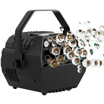 Automatic Bubble Machine With RGB LED Light