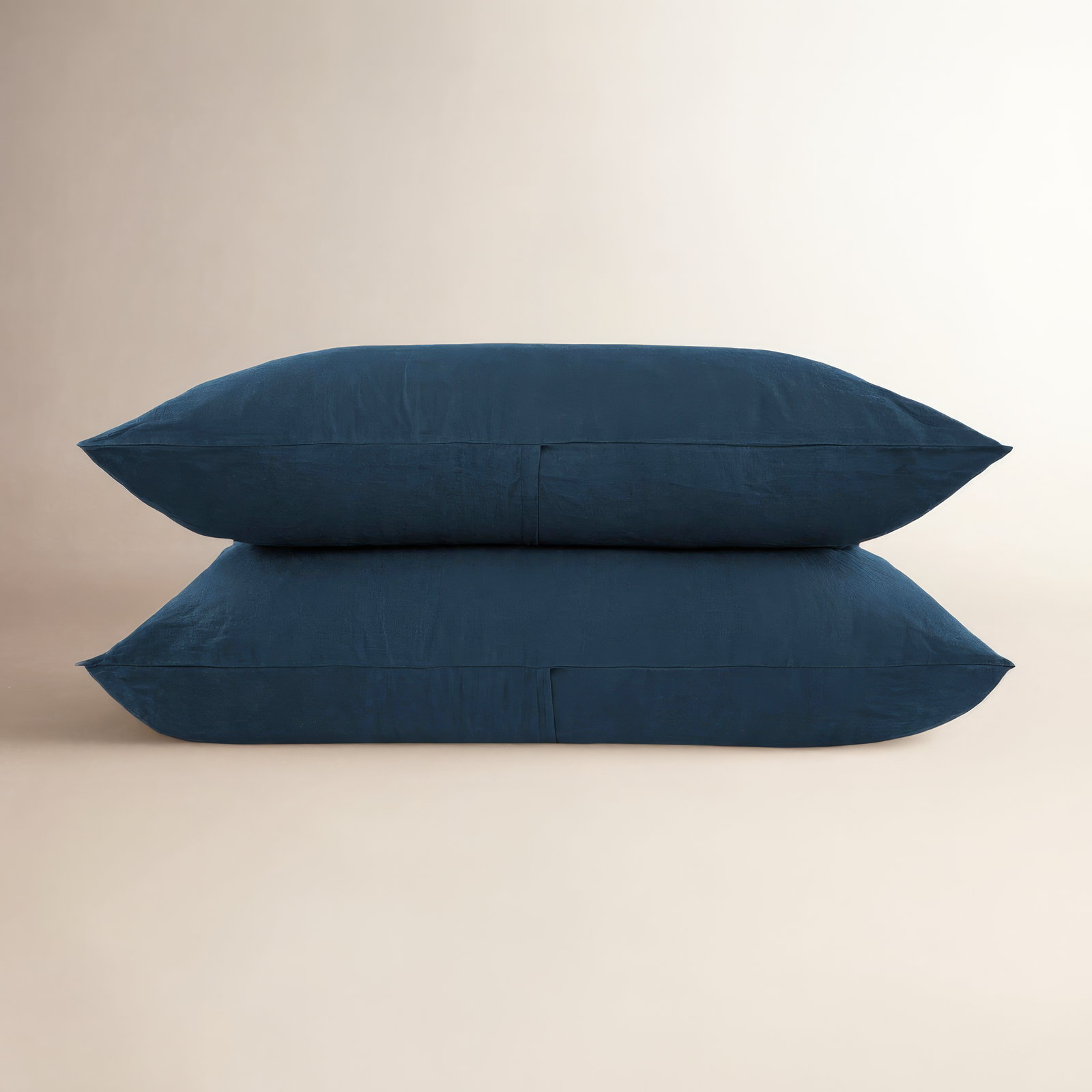 100% French Linen Pillowcase Set, Standard Pillowcase, Baltic