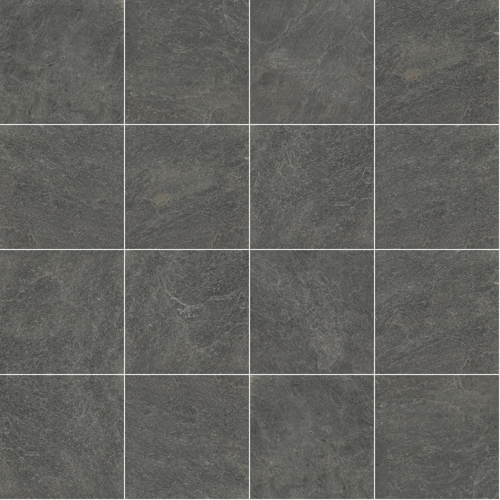Strata Gris 12 in. x 12 in. Honed Quartzite Floor and Wall Tile