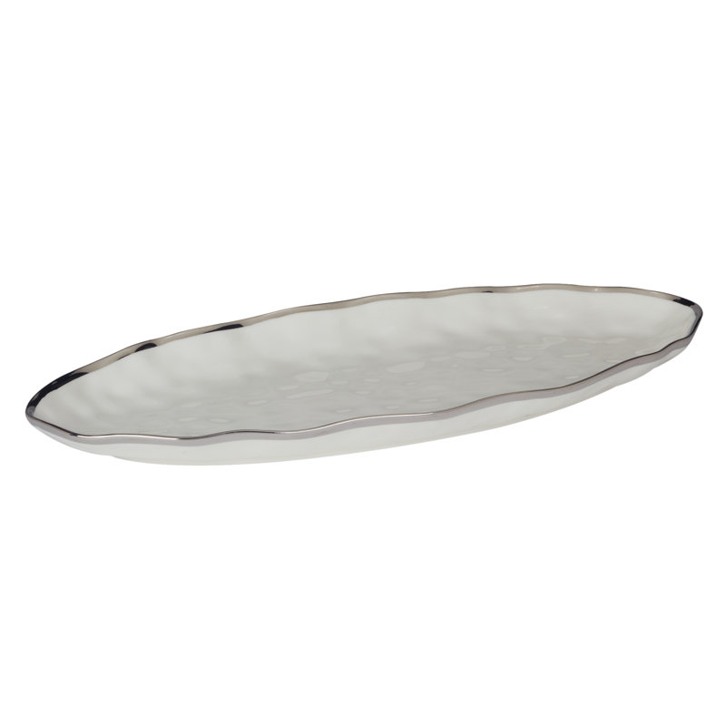 Regency Silver Oval Fish Platter