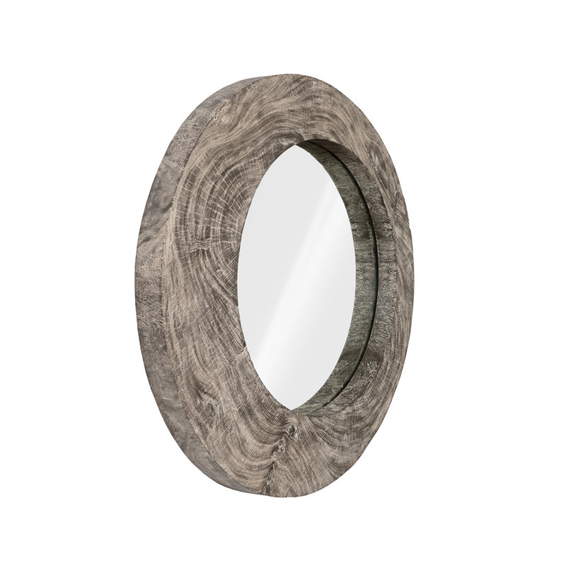 Wood Rustic Accent Mirror