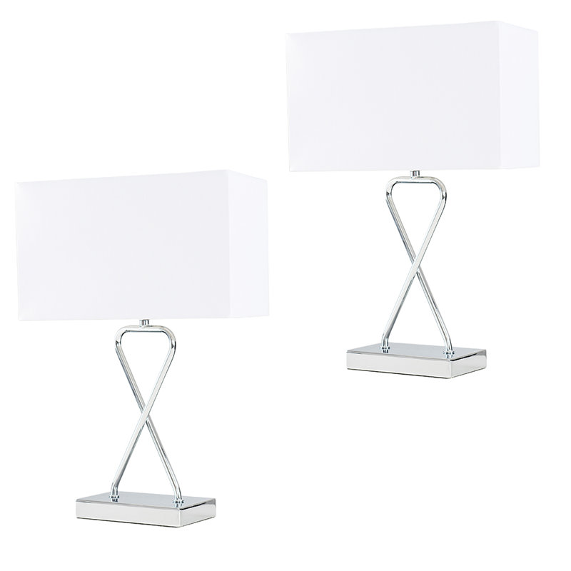 Amee Metal Table Lamp, No Bulb