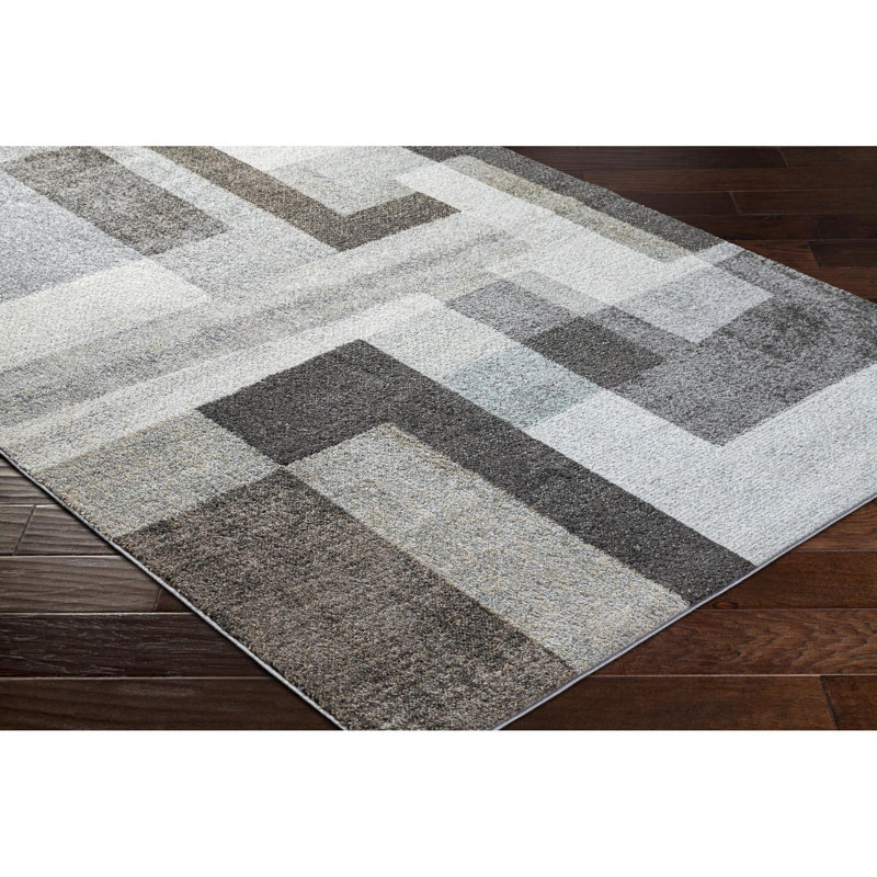 Berghildur Abstract Rug, Rectangle 7'10" x 10'