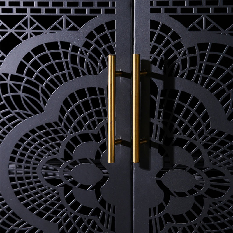 Armoire rétro noire