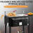 Outdoor Deep Fryer With Dual 8QT Stainless Steel Tank & Basket