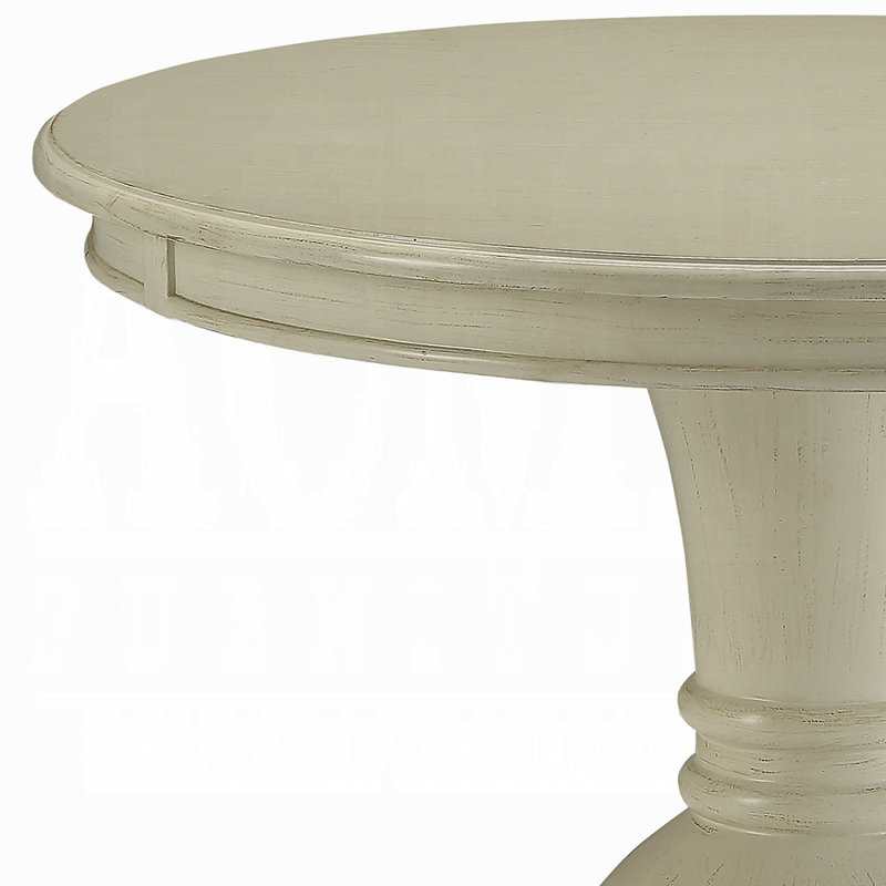 Table d'appoint ACME Alyx, blanc antique, Blanc antique