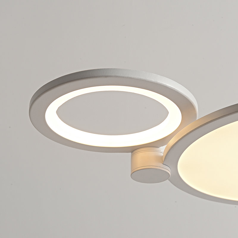 Lustre géométrique à DEL 4 lumières Aroma