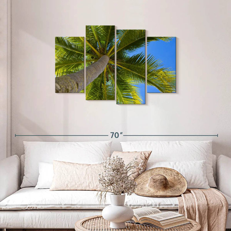 Harnek Coconut Tree Shade, 27" H x 43" W