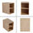 Arjun 12'' Wall-Mounted Small Bathroom Storage Shelves Without vanity cabinet and sink