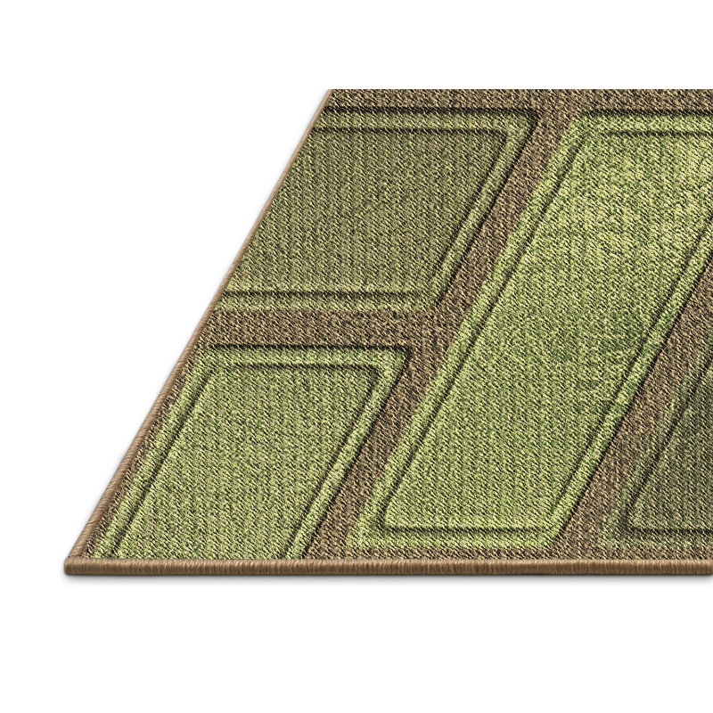 Geometric Indoor Rug, Rectangle 7' x 10'