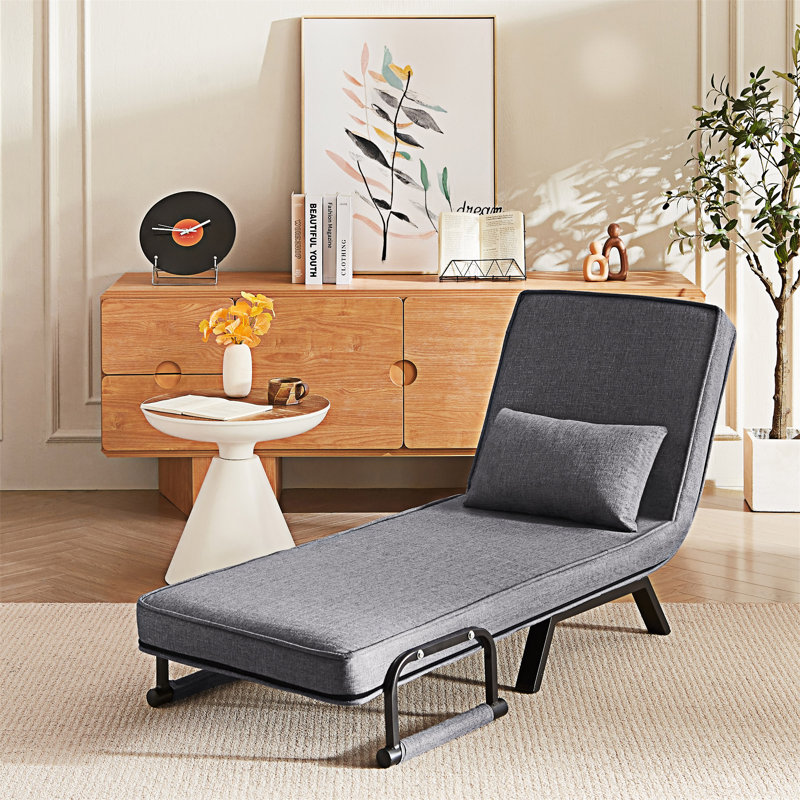 Convertible Sleeper Sofa With Adjustable Backrest
