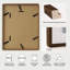Brown Solid Wood Storage Picture Frame