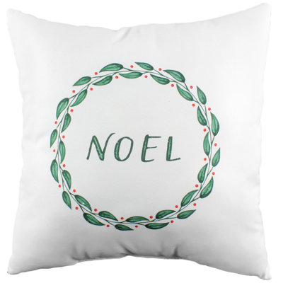 Housse et insert de coussin carré saisonnier