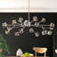 Lustre en cristal 18 lumières Burness-108834361