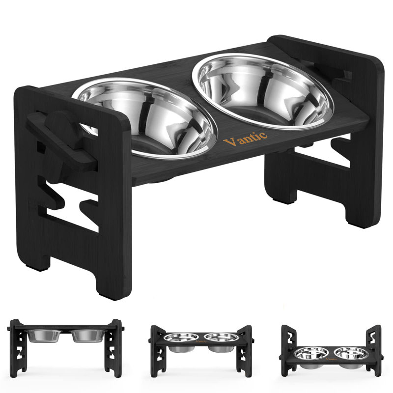 Elevated Feeder, Black
