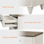 Commode 3 tiroirs l 33,9 po Scarlett-1960488596