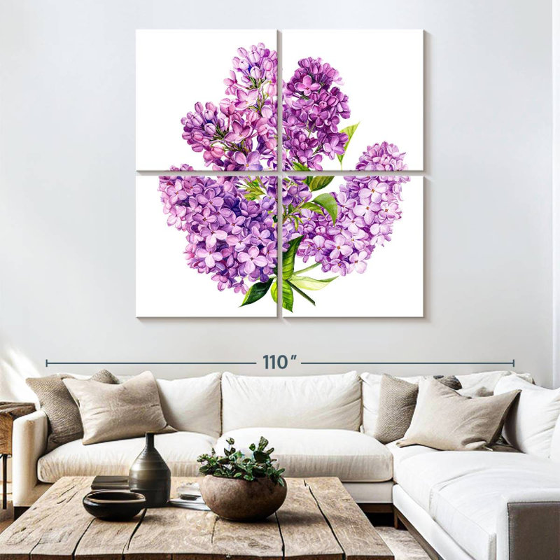 Grappe de lilas Harnek, H 74 po x l 74 po