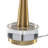 Willis Modern 26.2" Gold/Clear Standard Table Lamp