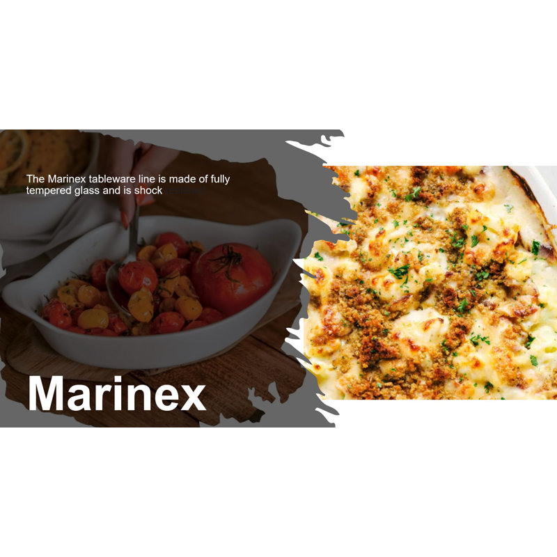 Vaisselle en verre Marinex