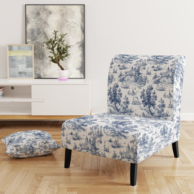 Fauteuil de chambre French Toile