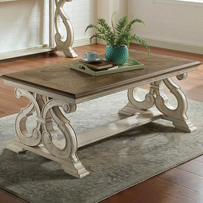 Table basse de style américain rétro