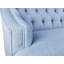 Canapé moderne 2 places, bleu indigo, 55,1 po x 31,1 po x 27,6 po | Structure en bois massif et pieds en bois de charme | Tissu 100% polyester facile à nettoyer | Style rustique et hôtelier, parfait pour les salons et les salons-1369990663