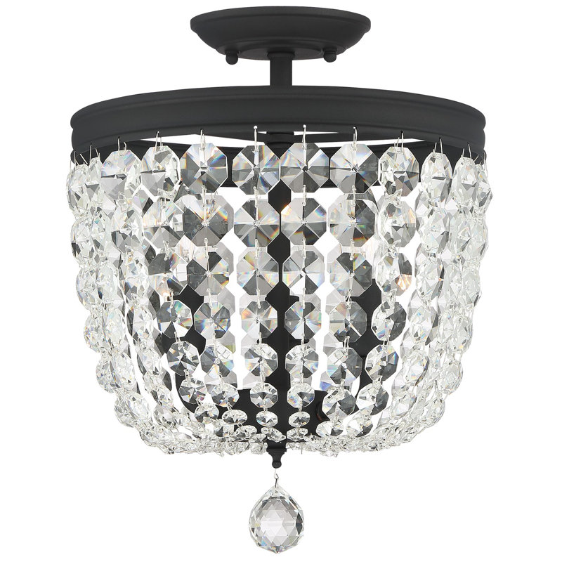 Plafonnier semi-encastré 3 lumières 11,5 po Sargent