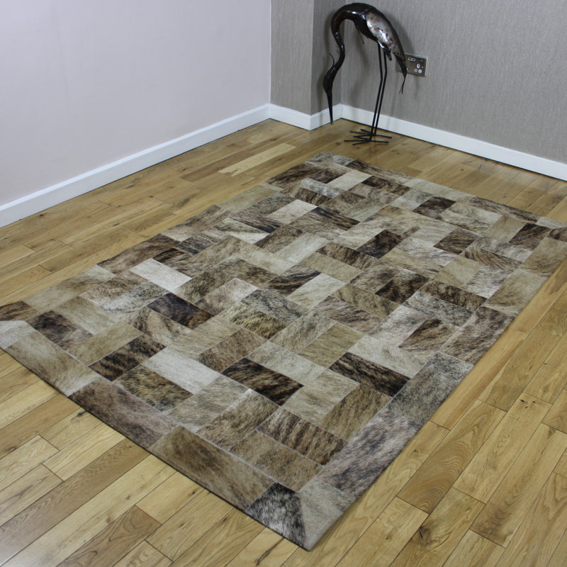 Patchwork D268BAD6530A47DE85709B02C9DF6CE2 Cowhide Rug