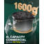 WantJoin 8L Automatic Commercial Boba Cooker with Smart Temperature System 1350W Stainless Steel-123014276-123014277