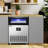 24.3 In. 260 Lbs. Built-in Ice Maker with 55 Lbs. Storage Bin, Flip-Up Door, Scoop, and Water Filter in Stainless Steel