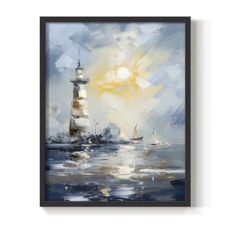" NAUTICAL Series DXI ", Black, 15" H x 12" W