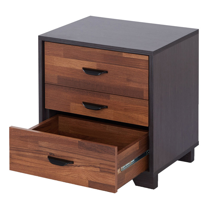 Distinctive Walnut And Accent Table With Drawer Capacity Marvelous From Drawers