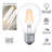 6 Watt (60 Watt Equivalent), A19 LED, Dimmable Light Bulb, Daylight E26/Medium (Standard) Base-61808229