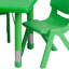 Ensemble de 4 tables d'activités rectangulaires ajustables en plastique l 24 po x L 48 po Goddard-9892138