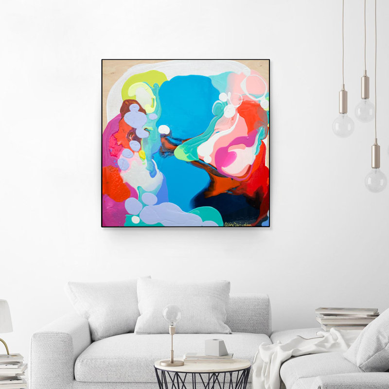 «Travelling Back In Time» par Claire Desjardins, reproduction sur toile flottante, H 20 po x l 20 po
