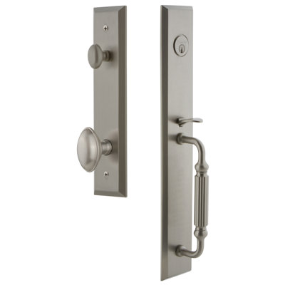 Fifth Avenue Complete Inactive Dummy Handleset with Eden Knob and Rosette