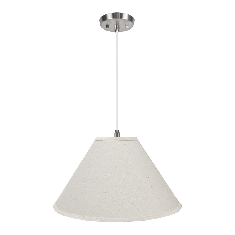 Zackary 2 - Light Satin Nickel Unique/Statement Pendant