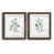 Papier, cadre noyer