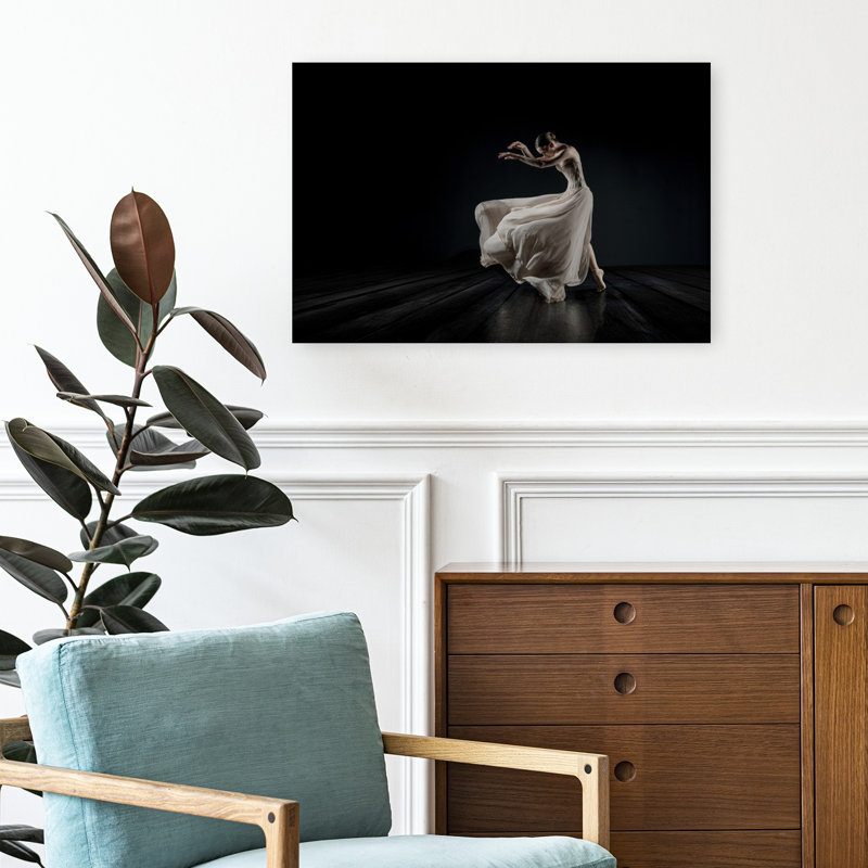 «Ethereal Dance Contemporary Dramatic Elegant», reproduction d'art murale, H 16 po x l 24 po