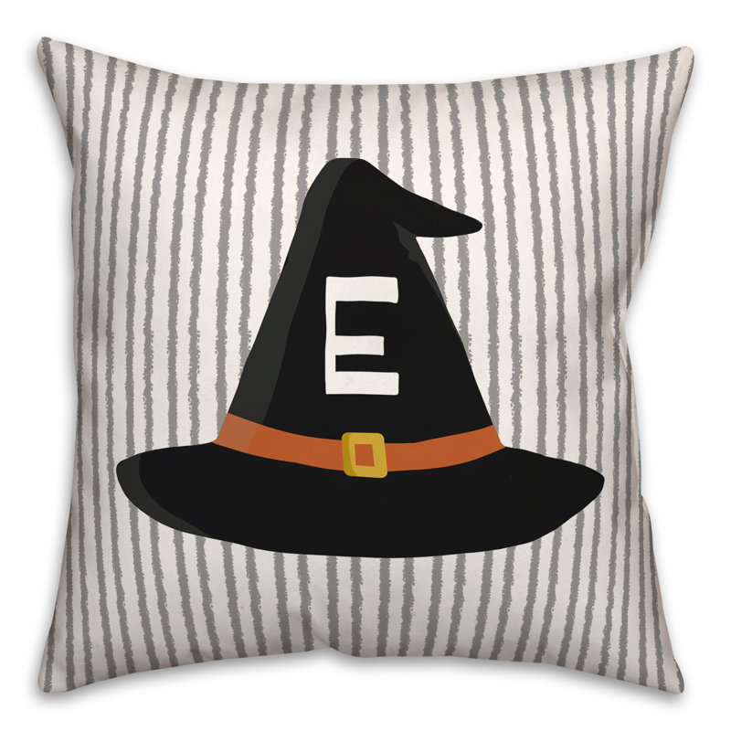 Reversible Throw Pillow, E
