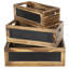 Ensemble de 3 boîtes en bois massif-2071312074