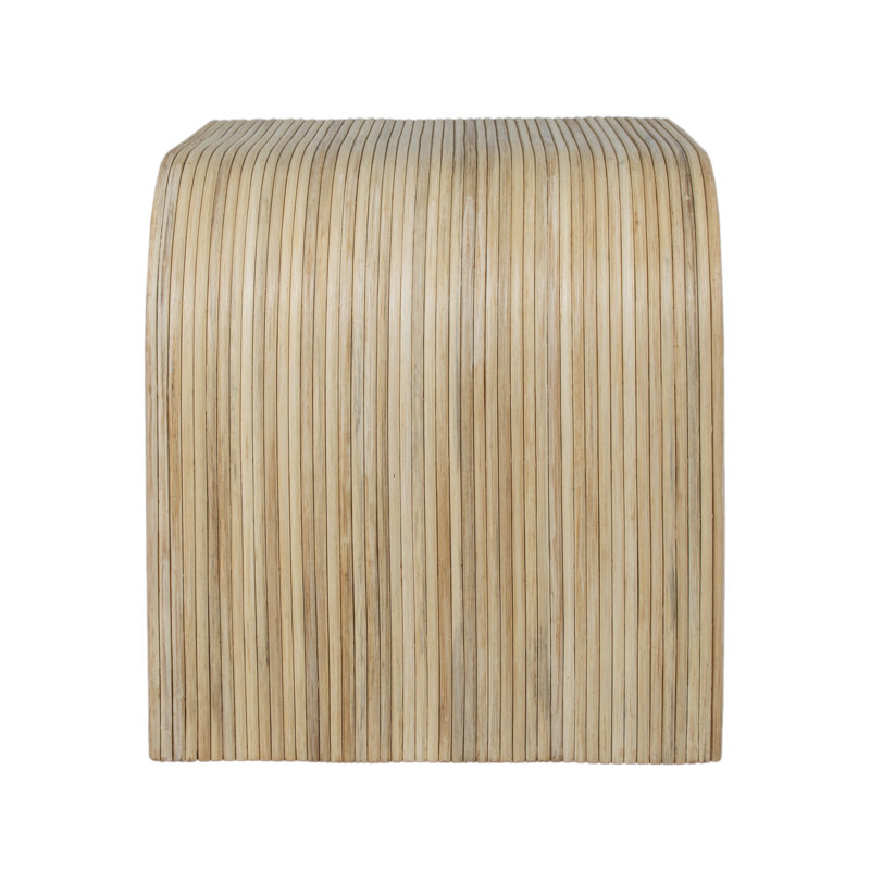 Sled End Table, Natural