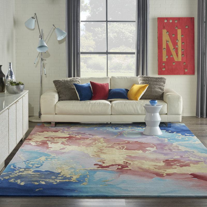 Prismatic Abstract Area Rug, Rectangle 114 x 175cm