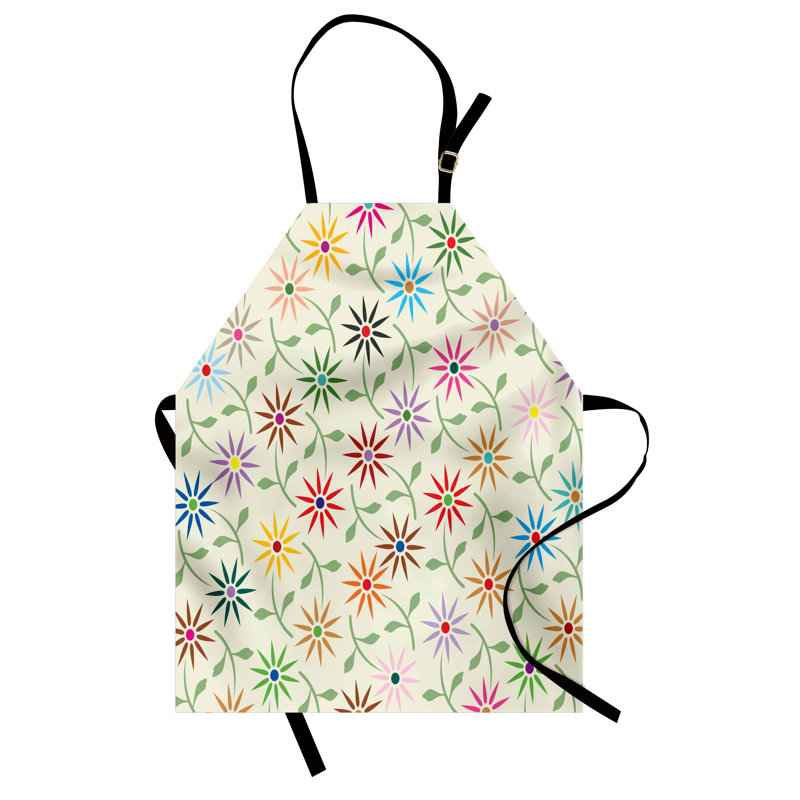 Multicolore, tablier floral East Urban Home