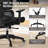 Ergonomic Office Chair, Tilt Lock Mesh Task Chair with Lumbar support-28419863