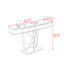 Console en pierre frittée de style italien-980353512